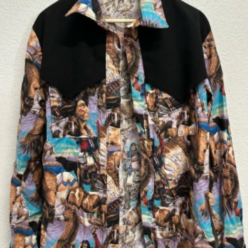 Vintage Natives Western Shirt(not a button up)